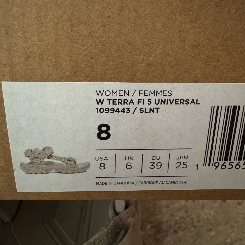 Teva Women's Sandals - Cream & grey - Picture 6 of 7